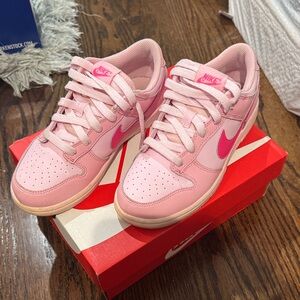 Nike Pink Low-Top Sneakers
